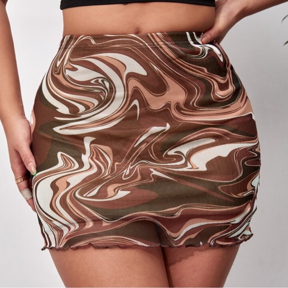 L.A Hearts Colorful Skirt NWT - Picture 2 of 5